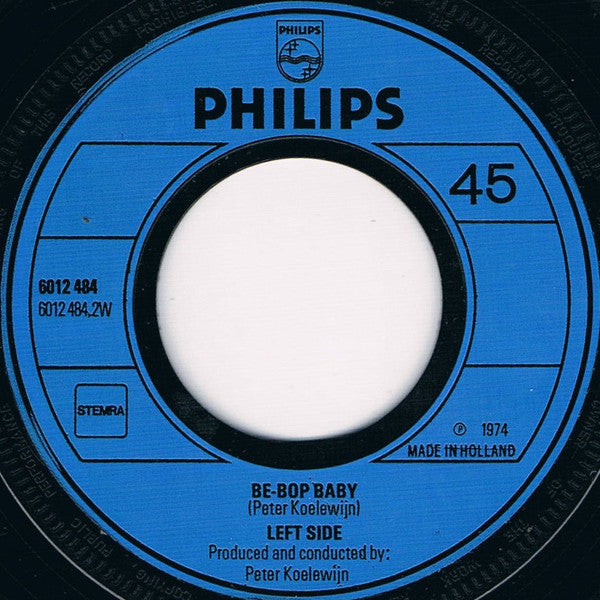 Left Side : Tessie (I Love You) / Be-Bop Baby (7", Single)