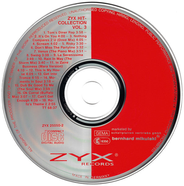 Various : ZYX Hit-Collection Vol. 3 (CD, Comp)