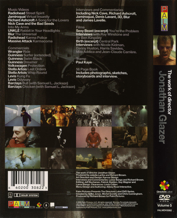 Jonathan Glazer : The Work Of Director Jonathan Glazer (DVD-V, NTSC)