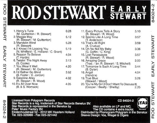 Rod Stewart : Early Stewart (CD, Comp)