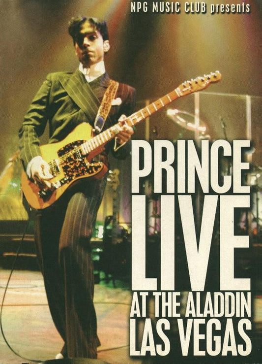 Prince : Live At The Aladdin Las Vegas  (DVD, PAL, Dig)