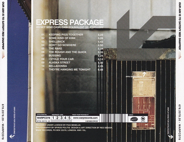 Red Snapper : Our Aim Is To Satisfy Red Snapper (CD, Album)
