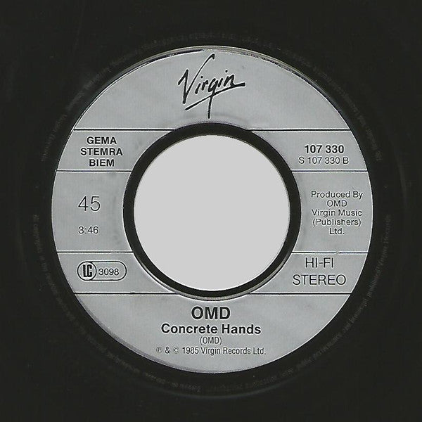 Orchestral Manoeuvres In The Dark : So In Love (7", Single)