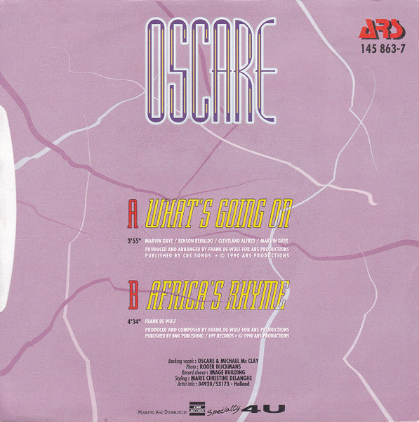 Oscare : What's Going On (7", Single)