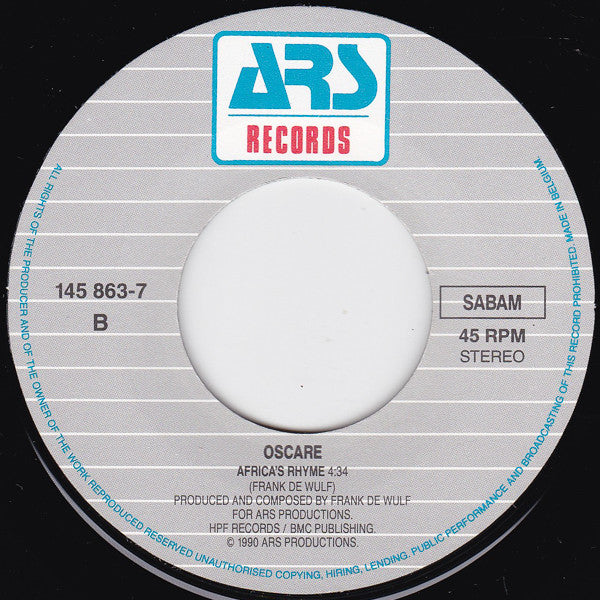 Oscare : What's Going On (7", Single)
