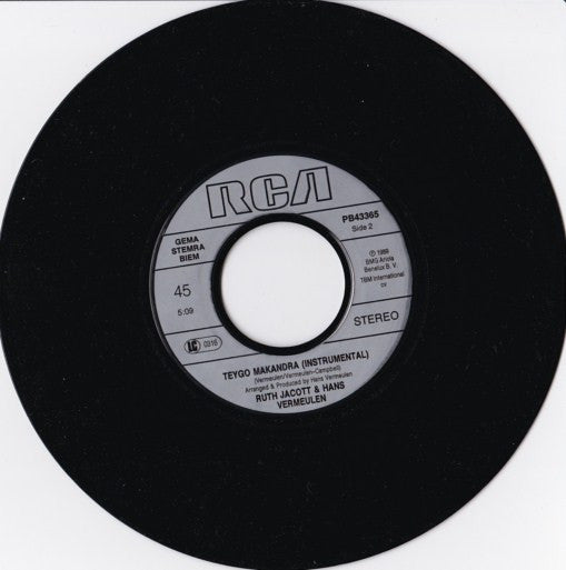 Ruth Jacott & Hans Vermeulen : Teygo Makandra (7", Single)