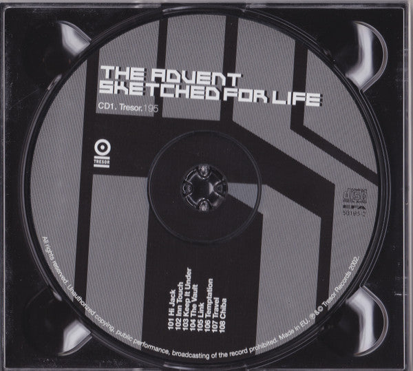 The Advent : Sketched For Life (CD, Album + CD, Comp)