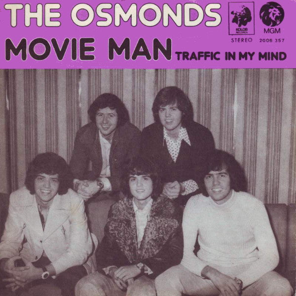 The Osmonds : Movie Man (7", Single)