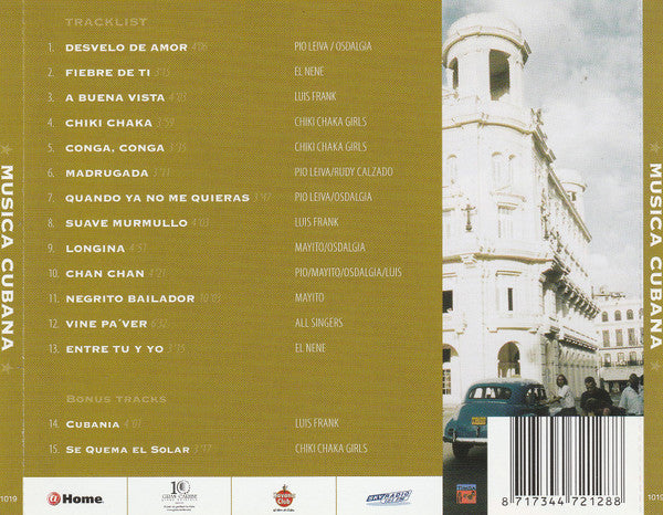 The Sons Of Cuba : Musica Cubana (CD, Comp)