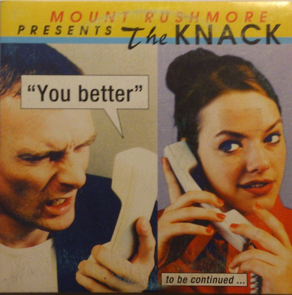 Mount Rushmore Presents The Knack : You Better (CD, Single, Car)