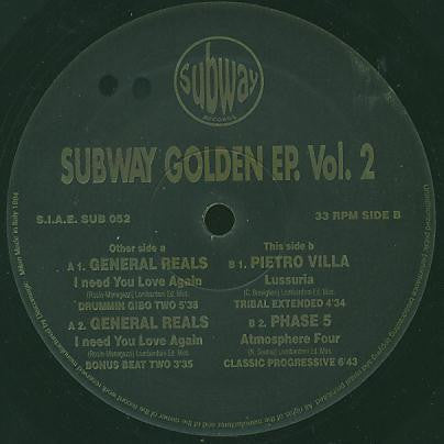Various : Subway Golden EP. Vol. 2 (12")