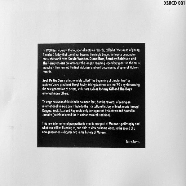 Various : Motown's Soul By The Sea (CD, Comp)