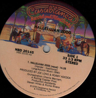 Hallelujah 2000 : Hallelujah 2000 (12", Single)