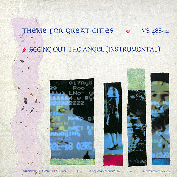 Simple Minds : Promised You A Miracle (12", Single, EMI)