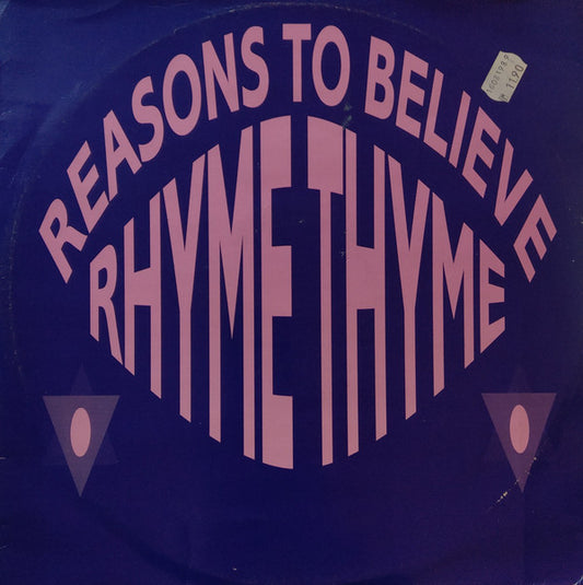 Rhyme Thyme : Reasons To Believe (12")