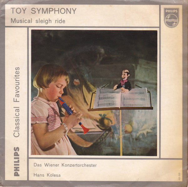 Wiener Konzertorchester, Hans Kolesa : Kindersymphonie / Musikalische Schlittenfahrt (7", Mono)
