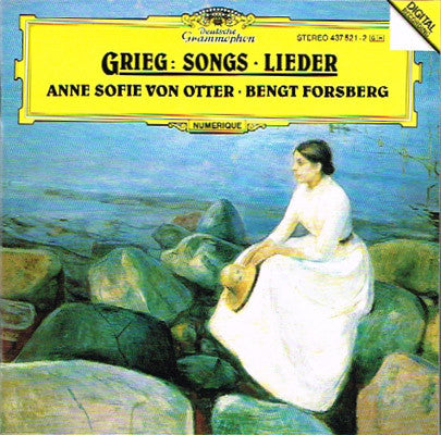 Edvard Grieg - Anne Sofie Von Otter, Bengt Forsberg : Songs - Lieder (CD, Album, Comp, RE)