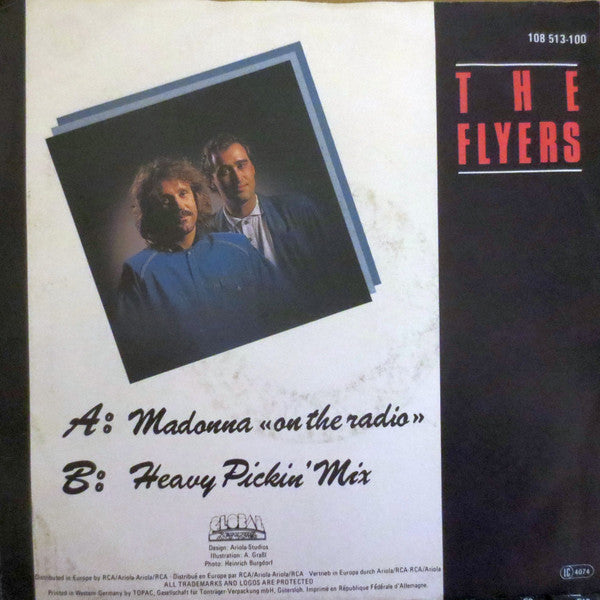 The Flyers : Madonna "On The Radio" (7", Single)