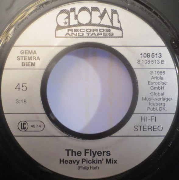 The Flyers : Madonna "On The Radio" (7", Single)