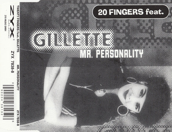 20 Fingers Feat. Gillette : Mr. Personality (CD, Maxi)