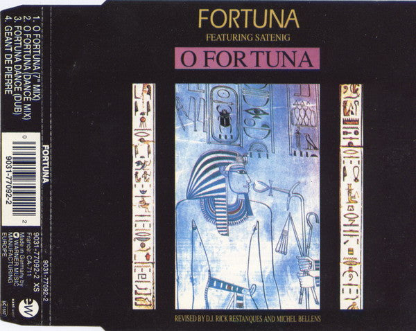 Fortuna Featuring Satenig : O Fortuna (CD, Maxi)