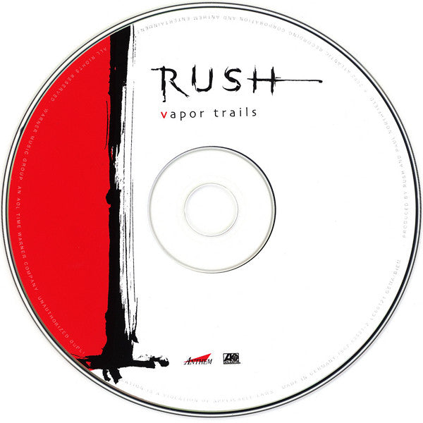 Rush : Vapor Trails (CD, Album)