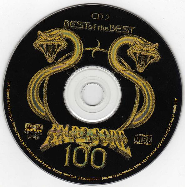 Various : Hardcore 100 - Best Of The Best (4xCD, Comp)