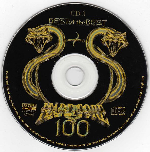 Various : Hardcore 100 - Best Of The Best (4xCD, Comp)