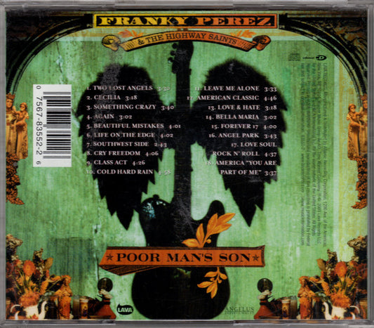 Franky Perez : Poor Man's Son (CD, Album, Enh)
