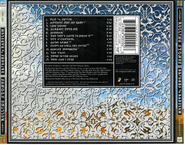 The Rolling Stones : Bridges To Babylon (CD, Album)