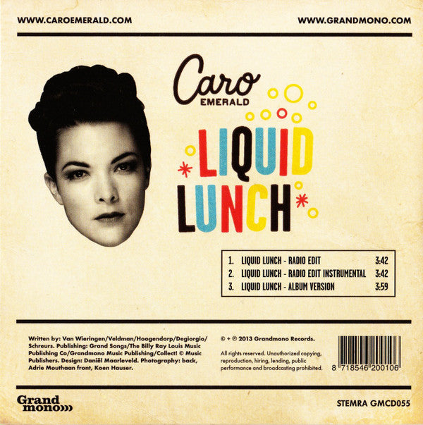 Caro Emerald : Liquid Lunch (CD, Single)