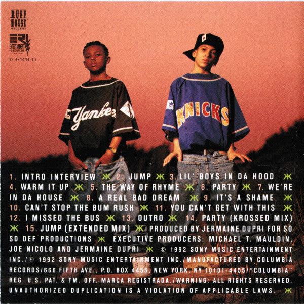 Kris Kross : Totally Krossed Out (CD, Album)