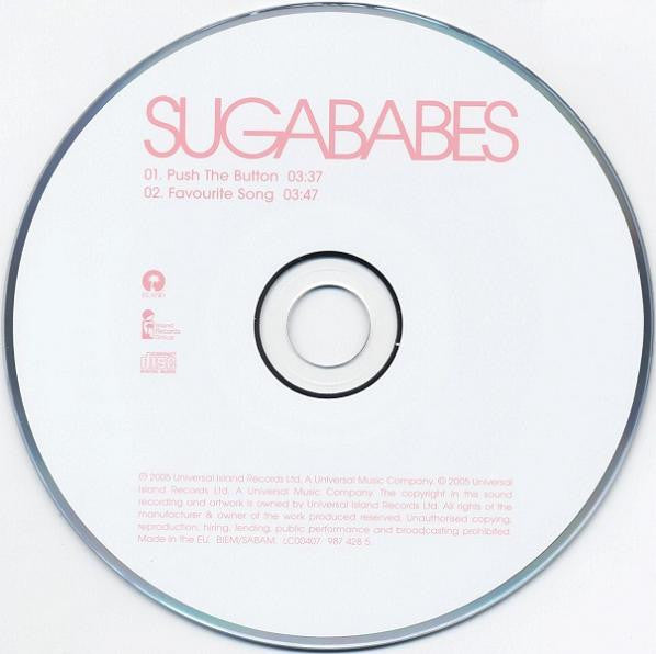 Sugababes : Push The Button (CD, Single, Car)