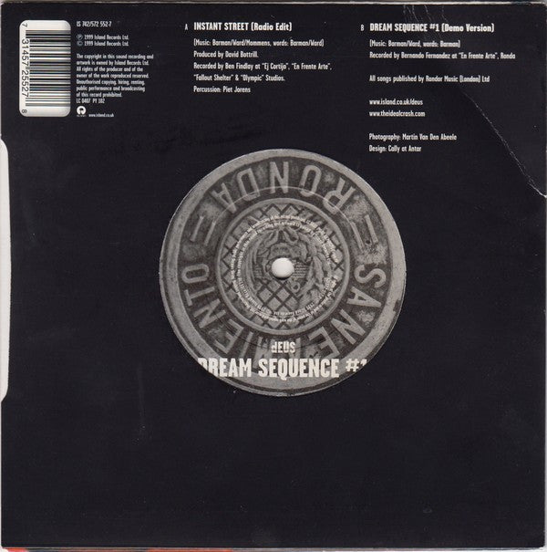 dEUS : Instant Street (7", Single)