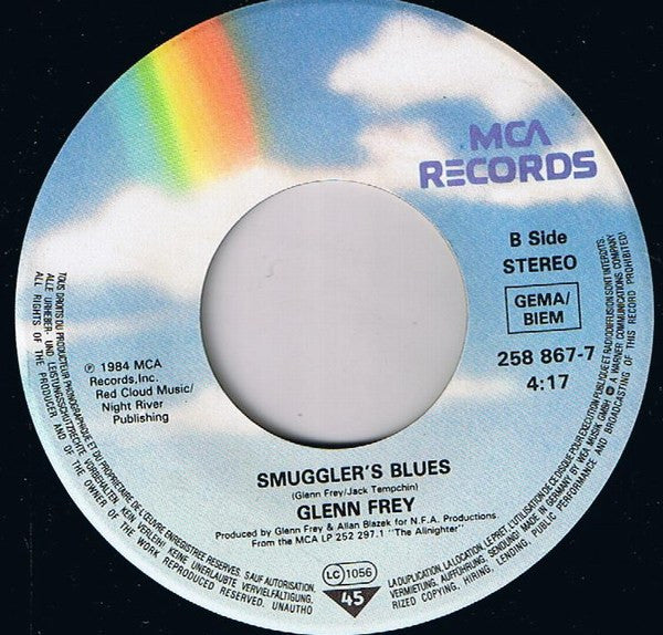 Glenn Frey : You Belong To The City (7", Single)