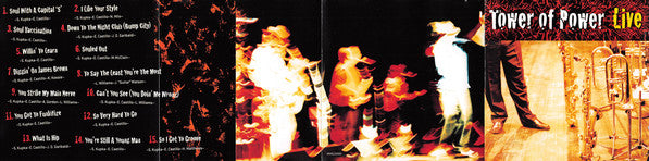 Tower Of Power : Soul Vaccination: Tower Of Power Live (CD, Album)