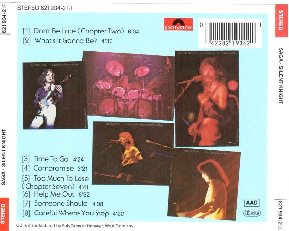 Saga (3) : Silent Knight (CD, Album, RE)