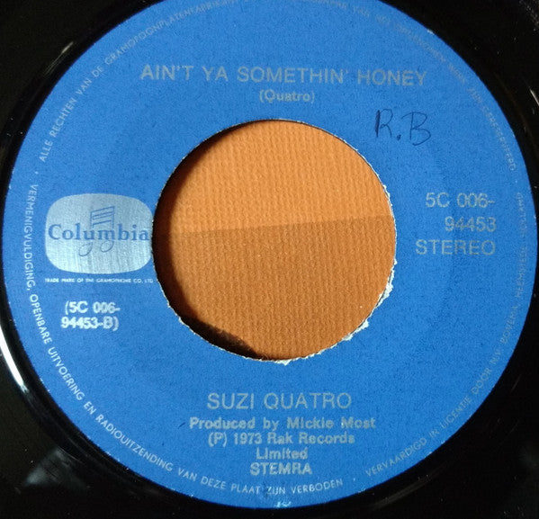 Suzi Quatro : Can The Can (7", Single, Bro)