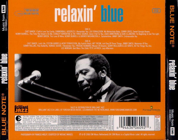 Various : Relaxin' Blue (2xCD, Comp, Copy Prot.)