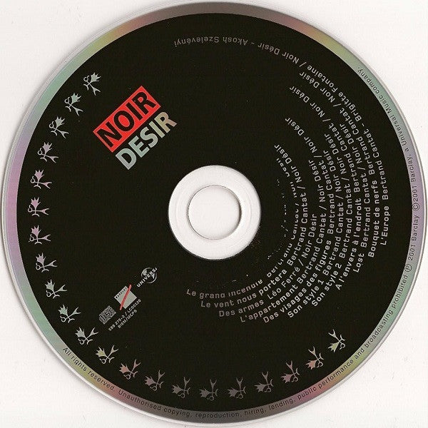 Noir Désir : Des Visages Des Figures (CD, Album)