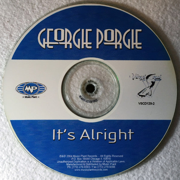 Georgie Porgie : It's Alright (CD, Single)