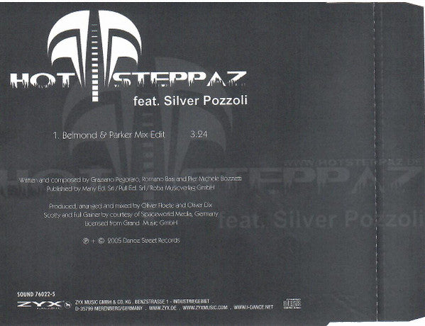 Hot Steppaz Feat. Silvio Pozzoli : Around My Dream (CD, Promo)