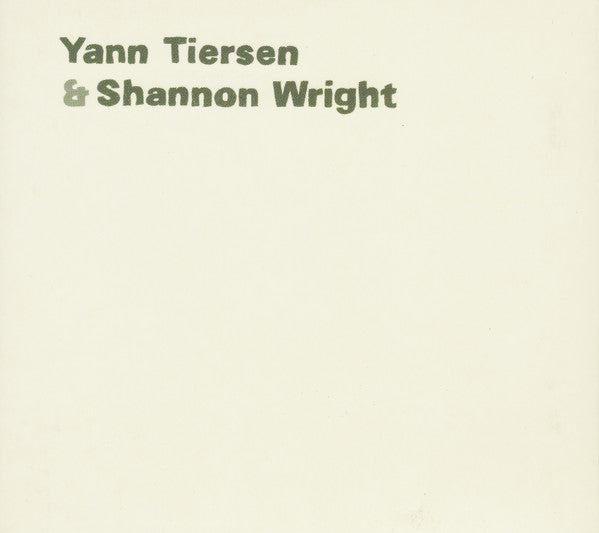 Yann Tiersen & Shannon Wright : Yann Tiersen & Shannon Wright (CD, Dig)