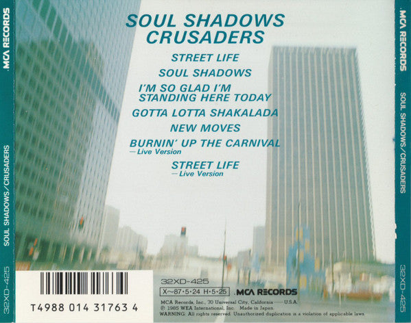 The Crusaders : Soul Shadows (CD, Comp)