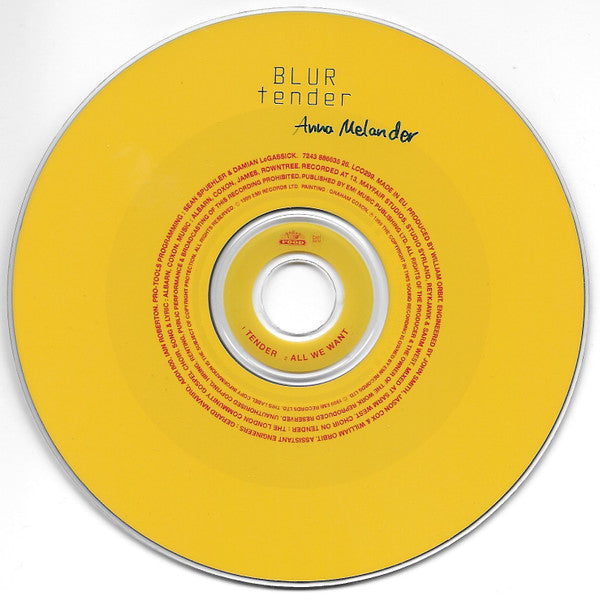 Blur : Tender (CD, Single, Dou)
