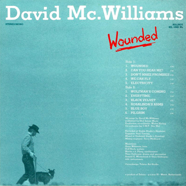 David McWilliams : Wounded (LP, Album)