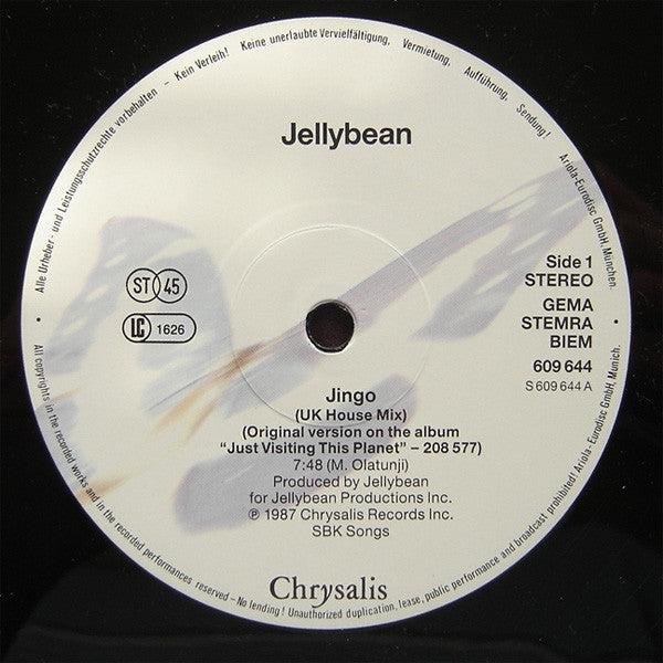 John "Jellybean" Benitez : Jingo (The Definitive Mixes) (12", Maxi)