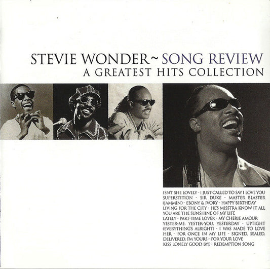 Stevie Wonder : Song Review - A Greatest Hits Collection (CD, Comp, RE, UNI)