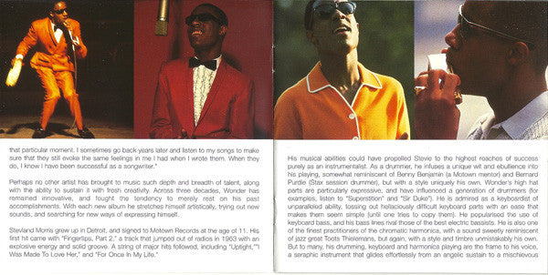 Stevie Wonder : Song Review - A Greatest Hits Collection (CD, Comp, RE, UNI)