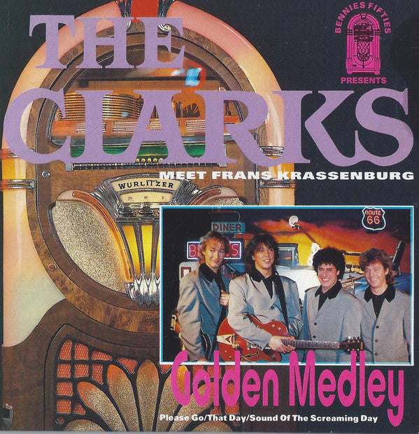 The Clarks  Meet  Frans Krassenburg : Golden Medley (CD, Single)